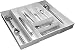 Dial Industries Mega Expand White Expanding Kitchen Drawer Organizer