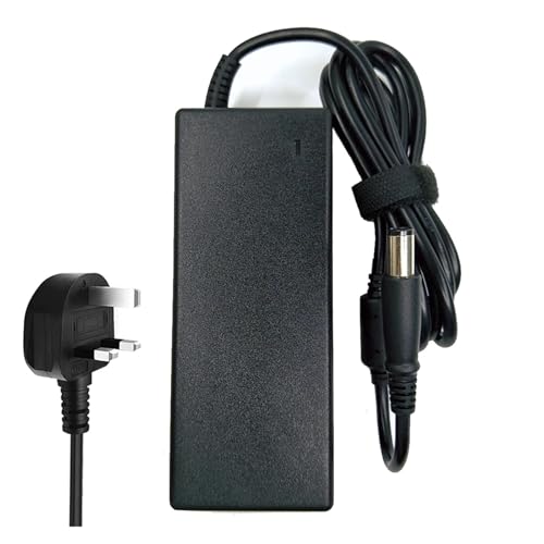 Adaptateur secteur 19,5V 4,62A 90W avec embout 7,4x5,0mm et prise UK pour ordinateur