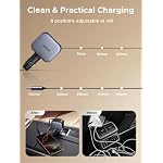 UGREEN 145W 4-Port Retractable Car Charger with 60W Retractable Cable - Image 5