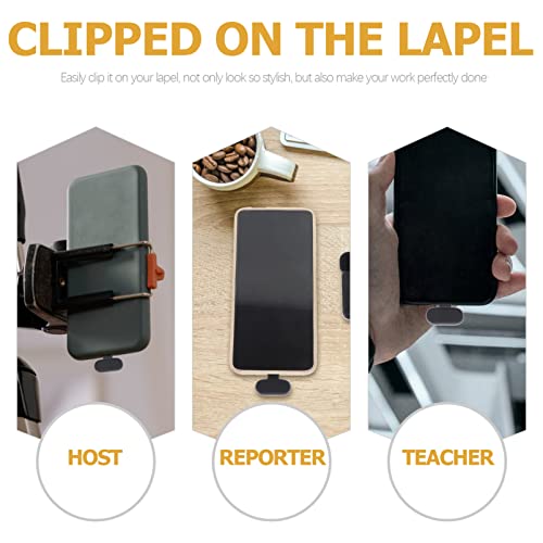 ARTIBETTER 1 Conjunto de Lapela Fio Clip- Microfone No Microfone 2. Redução de Ruído de Microfone Ce