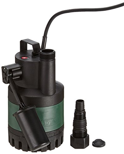 DAB Nova Up Tauchpumpe/Flachsauger 300Automat, max. Flow 7,6m³/h, max. Förderhöhe 9m