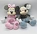 qinhuang 2 Piezas Kawaii Mickey Mouse Minnie Mouse Muñecos De Peluche 35 Cm Lindo Personaje De Dibujos Animados Juguetes De Peluche Suave