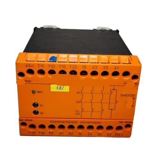 Relais d'arrêt d'urgence BN5930.48 24 V CC 0041438 à coupure positive