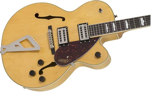 Gretsch G2420 Streamliner Hollow Body 6-String Electric Guitar With Chromatic Ii Tailpiece, Broad'tron Pickups, And Laurel Fingerboard (Right-Handed, Village Amber) #TOP5