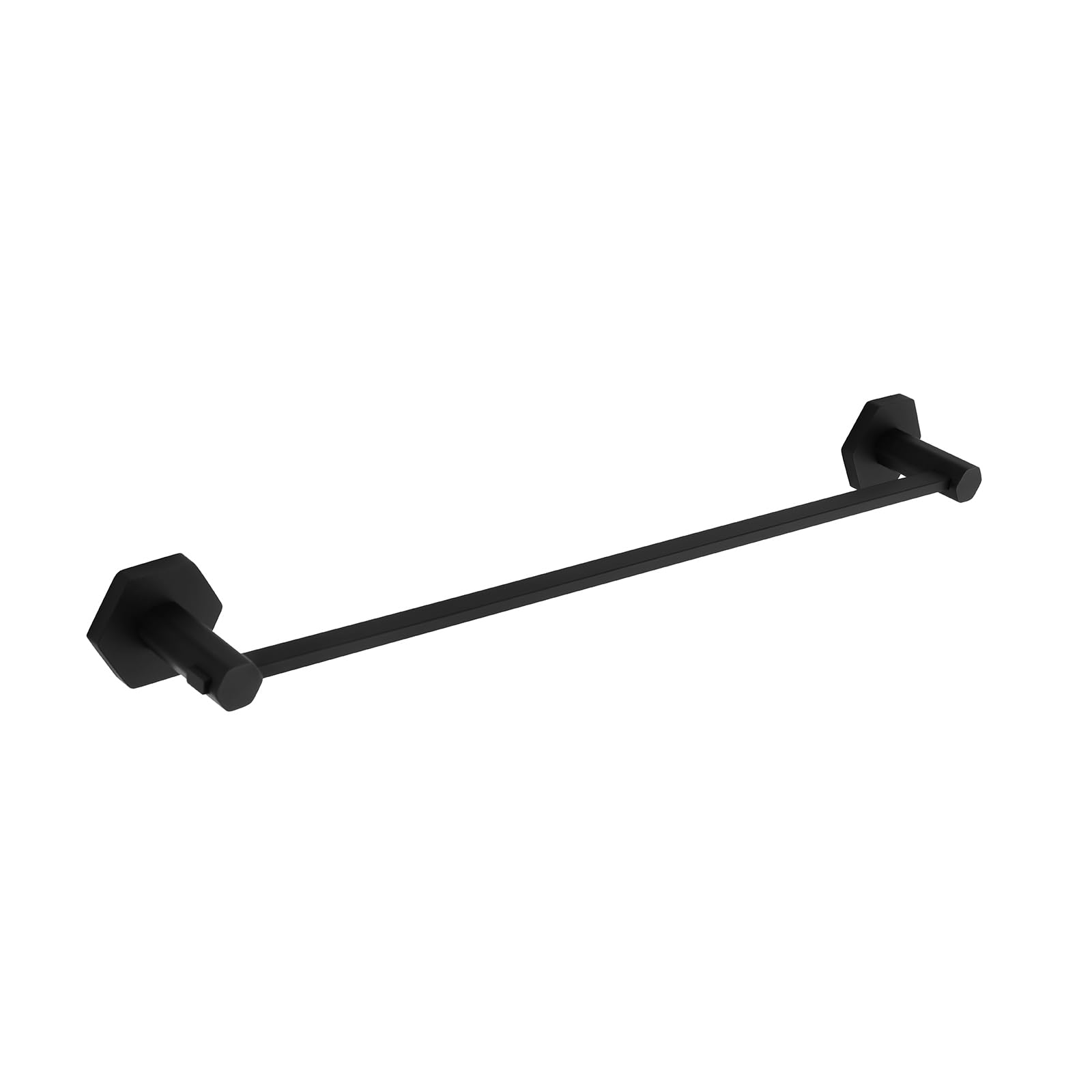 Barre porte-serviettes simple suspendue 61 cm porte-serviettes mural