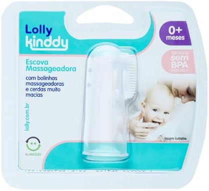 Lolly Escova Massageadora Clean Verde