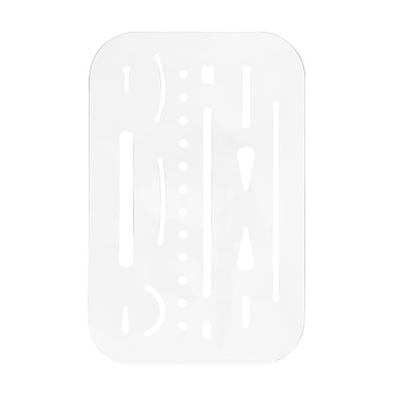 Yupeiukli As Shown Erasing Shield Stainless Steel Drawing Template Shield Drafting Tool Metal Eraser Shield Tool For Drawing Engineering
