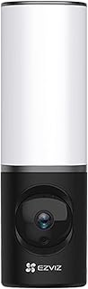 EZVIZ 4MP Floodlight, WiFi Outdoor Surveillance Camera, Floodlight with Integrated Lighting, AI Motion Detection, Colour N…