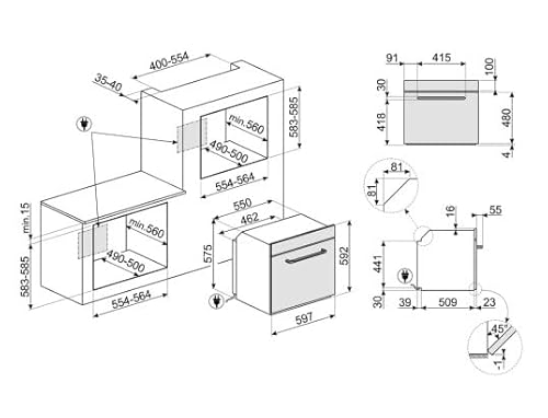 SMEG SOP6902S2PN - vue 3