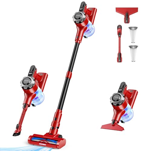 Trucozie 8-in-1 Cordless Stick Vacuum – 45 Min Runtime