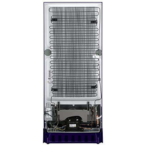 Image of LG 224 L 5 Star Inverter Direct-Cool Single Door Refrigerator Appliance (GL-D241APVZ, Purple Victoria, Base stand with drawer & Smart connect, Gross Volume- 235 Ltr.)