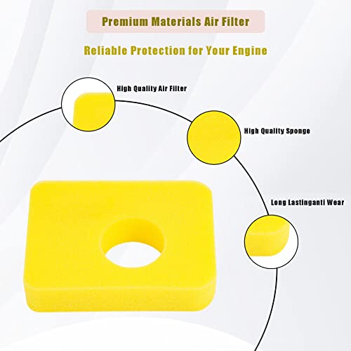 5 Pack 799579 Air Filter,5434 4248 09P602 09P702 500E 450E 300E Series/Oregon 30-183 102-573 #TOP2