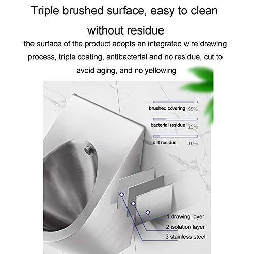 Orinatoio de acero inoxidable 304 con sensores integrados y drenaje eficiente para baños públicos y residenciales miniatura 4