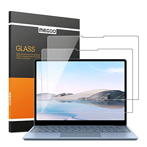 [2 pack] Megoo Surface Laptop Go 12.4" Glass Screen Protector, 9H Hardness/Easy Installation/Ultra Clear Tempered Glass，Compatible for Microsoft Surface Laptop Go - Thumbnail 7