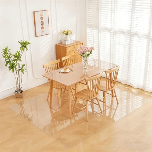 �`�F�A�}�b�g�N���A ����1.5mm 80x230CM ���� PVC�}�b�g ���g�[�Ή� �`�}�b�g �\�t�g �J�b�g�ł��� �T�����Ƃ�����G�� ���� �n�[�h�t���A/��/�t���[�����O�Ή�
