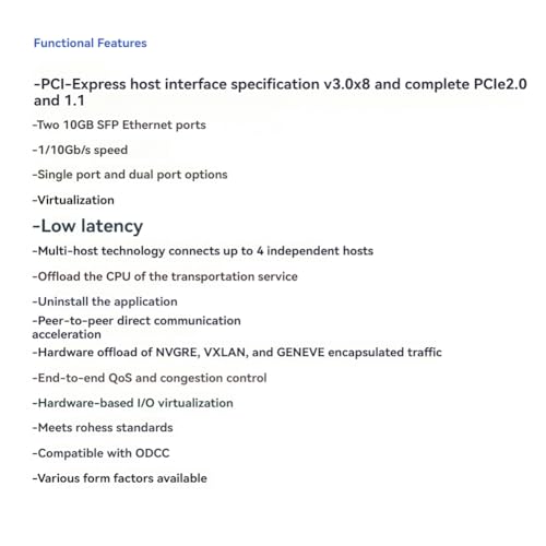 Carte réseau optique PCIe X8 pour résoudre les ralentissements de serveurs et stockage NAS - 4