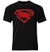 Price comparison product image Superman Chest Logo T-shirt Hope Symbol Black Tshirt All Sizes S-5XL (L)