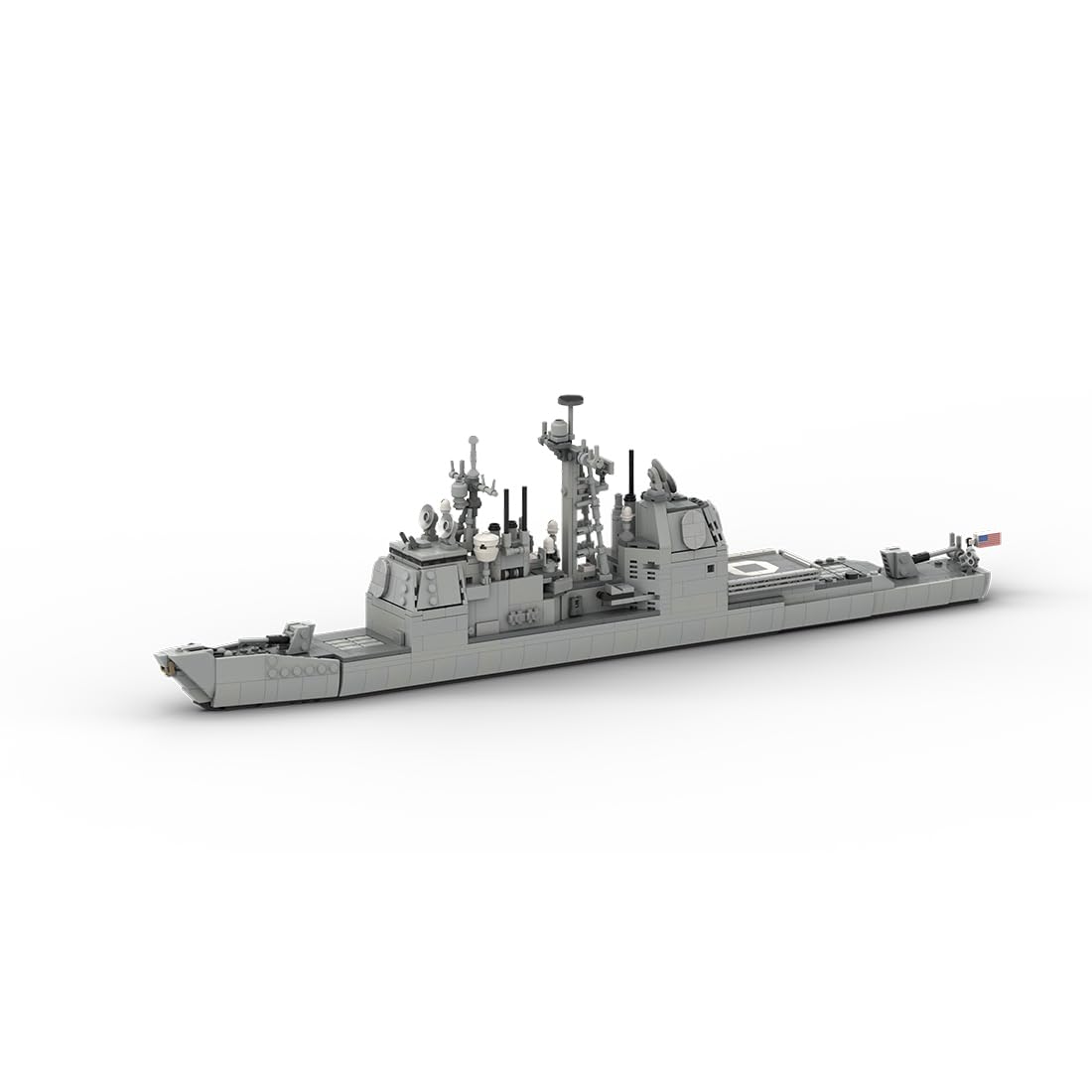 Amazon.co.jp: WOWOBONTOY タイコンデロガ級巡洋艦ビルディング