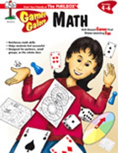Paperback Games Galore Math (The Mailbox- The Education Center, Grades 4-6) Book