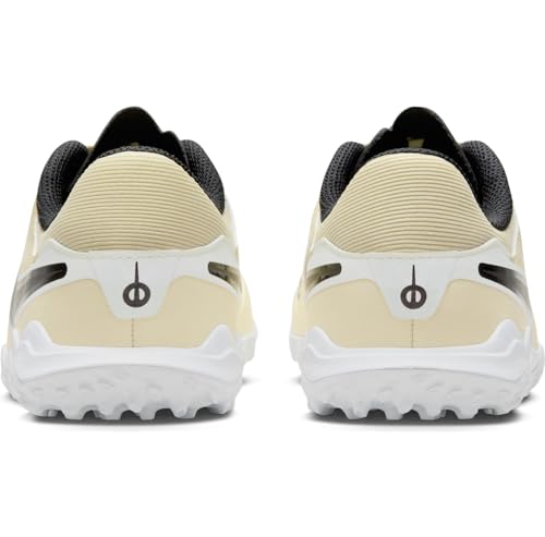 Nike Jr. Tiempo Legend 10 Academy (DV4351-700, Lemonade/Metallic Gold Coin/Black) Size 4.53