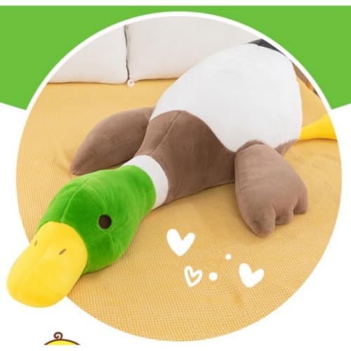 OUKEYI Stockente Plüsch, Ente Stofftiere, Stockente Plüsch, Ente Stofftiere, Stockente Baby Stuff Plüschtier (75 cm)