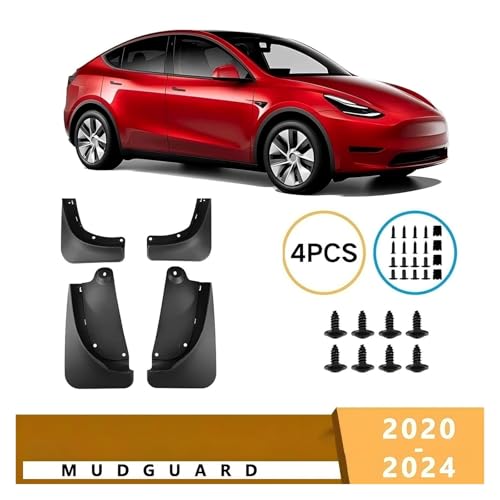 Guardabarros a prueba de salpicaduras para evitar daños en Tesla Model Y 2