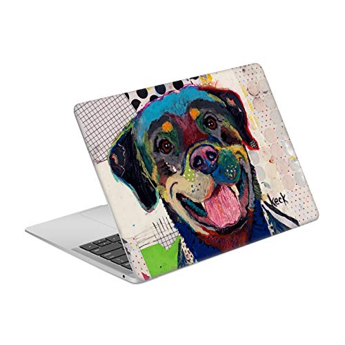 Skin MacBook Air 13 A1932 autocollant chien Rottweiler Michel Keck