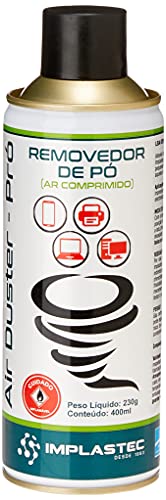 Air Duster Pro 400ml - Removedor de Pó - Implastec