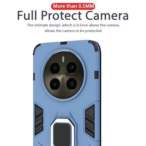 Image of Pikkme Bumper for Realme 12 Plus 5G (Polycarbonate Blue)