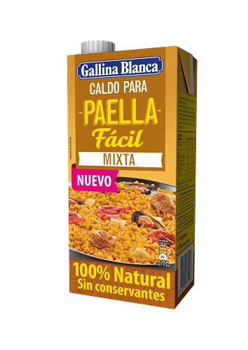 Gallina Blanca Caldo para Paella Mixta, 1L
