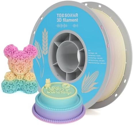 TECSONAR PLA Matte Rainbow 1.00kg