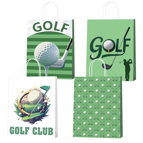 Pineraap 24 Pcs Golf Party Favor Bags - Golf Gift Bags With Handles
