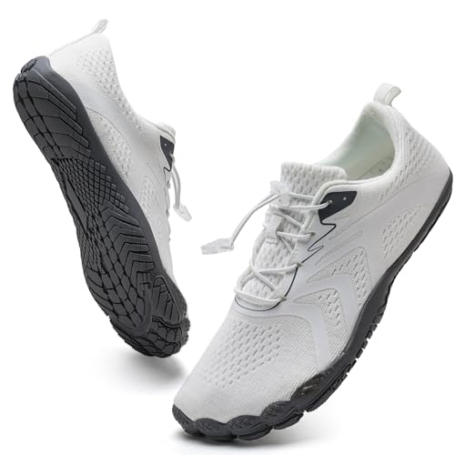 Image of WateLves Water Shoes Men Women Beach Barefoot Aqua Socks Breathable Wide Swim Outdoor Walking Anti Slip Pool Shoes for Hiking Kayaking Diving Surfing