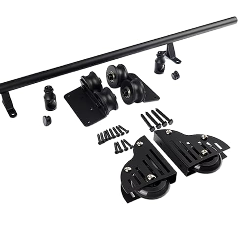 Kit échelle de bibliothèque roulante pour optimiser vos rangements en hauteur facilement - 2