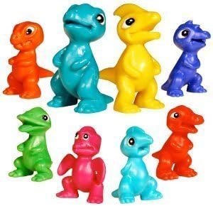 AAG Microsaur Figurines ~ Dinosaur Toys Pack of 50