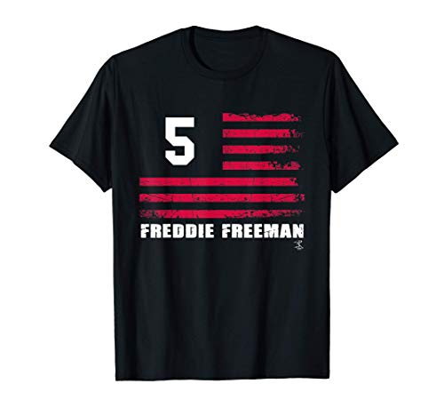 Freddie Freeman Vintage Flag Gameday T-Shirt