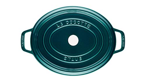 STAUB Gusseisen Bräter/Cocotte, Oval 33 cm, 6,7 L, La Mer