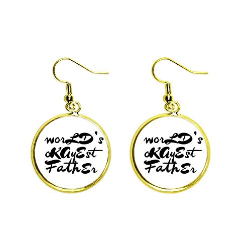 Pendientes dorados ligeros antialérgicos joyería cómoda de mujer con cita