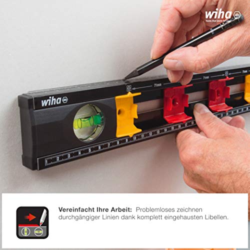 WIHA SB24691 Electrician's Spirit Level Black