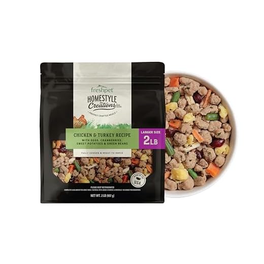 Freshpet Fresh Dog Food, Homestyle Creations Chicken & Turkey Recipe, 2lb