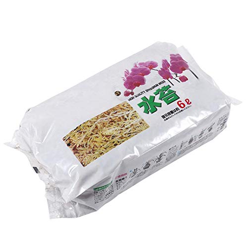 Broco 6L Moss Dry Grass Substrates For Orchid Phalaenopsis Orchids Soilless Cultivation Substrate Soil Garden Sphagnum Moss Moisturizing Nutrition Organic Fertilizer For Phalaenopsis Orchid