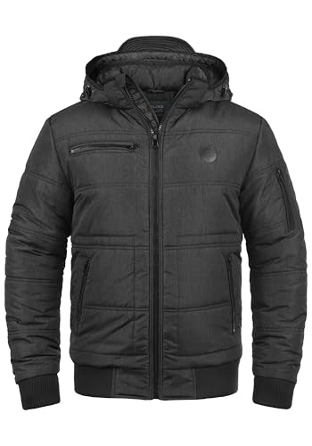 BLEND Boris - Giacca Invernale da Uomo, Taglia:L, Colore:Black (70155)