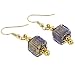 Glass Of Venice Murano Glass Antico Tesoro Cubes Earrings - Cobalt Blue