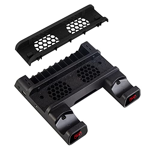 TwiHill a base de resfriamento multifuncional é adequada para PS4 / PS4 PRO / PS4 Slim, a base de re