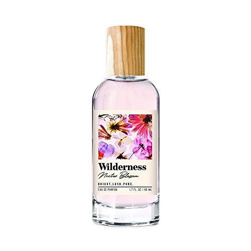 Wilderness Nectar Blossom by Tru Fragrance and Beauty - Bright Fruity Floral Eau de Parfum - Peach, Pear Blossom, Cashmere Musk Scent - 1.7 oz