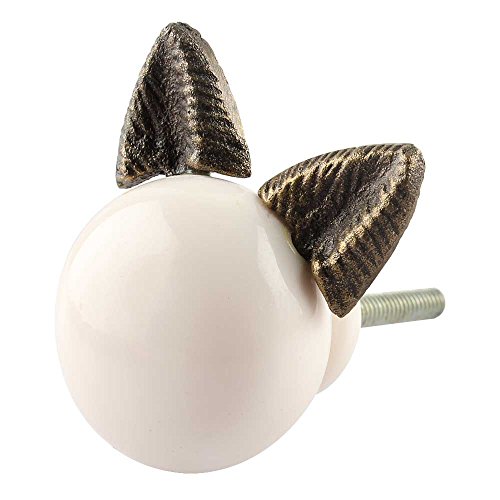 Indian Shelf 2 Pieces Elegant Cabinet Knobs for Drawer Dresser (Resin)