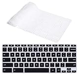 CaseBuy Semi-Transparent Keyboard Silicon Protector Skin Cover(Set of 2) for 14