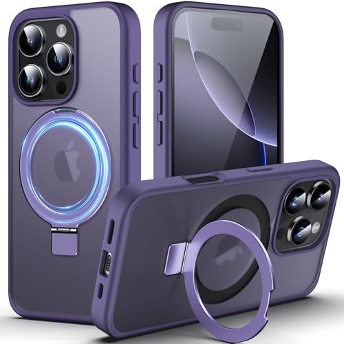 DASFOND Designed for iPhone 16 Pro Case with Mag-Safe, 12 FT Military Shockproof, 20W Safe & Fast Charging