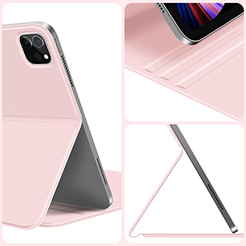 Ipad 11 Pro Keyboard Case For 2022/2021/2020/2018-Gokoco 10.9 Inch Keyboard Case For Air 4Th/5Th With Touchpad,11 Pro 1St/2Nd/3Rd/4Th Gen Magnetic Detachable Cover With Pencil Hold-Pink #TOP5