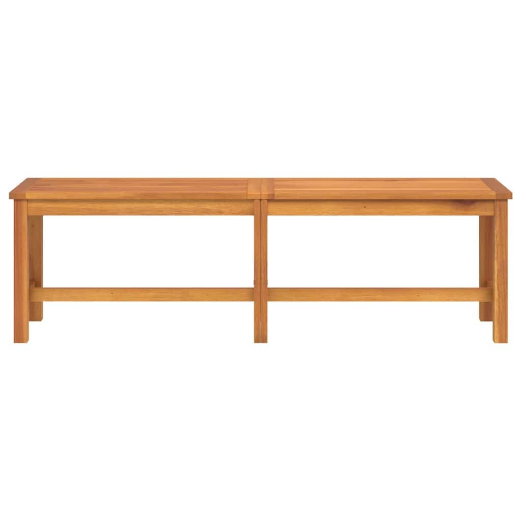 vidaXL Gartenbank 150x35x45 cm Massivholz Akazie